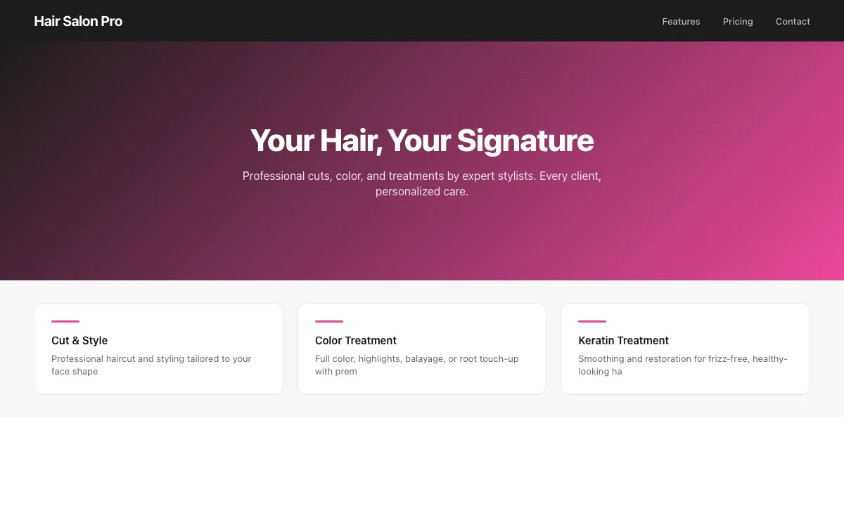 Hair Salon Pro