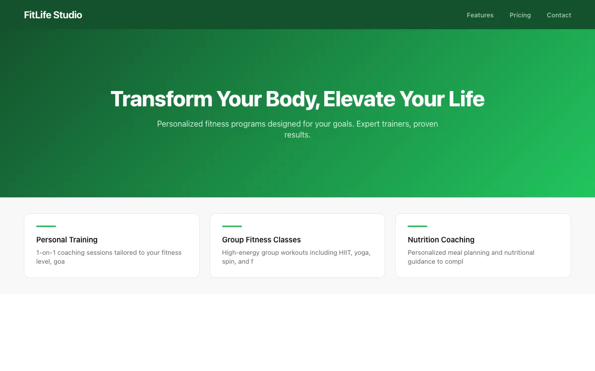 FitLife Studio